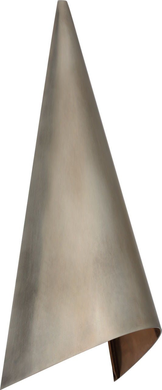 Piel 14" Indoor/Outdoor Wall Wash | Pewter