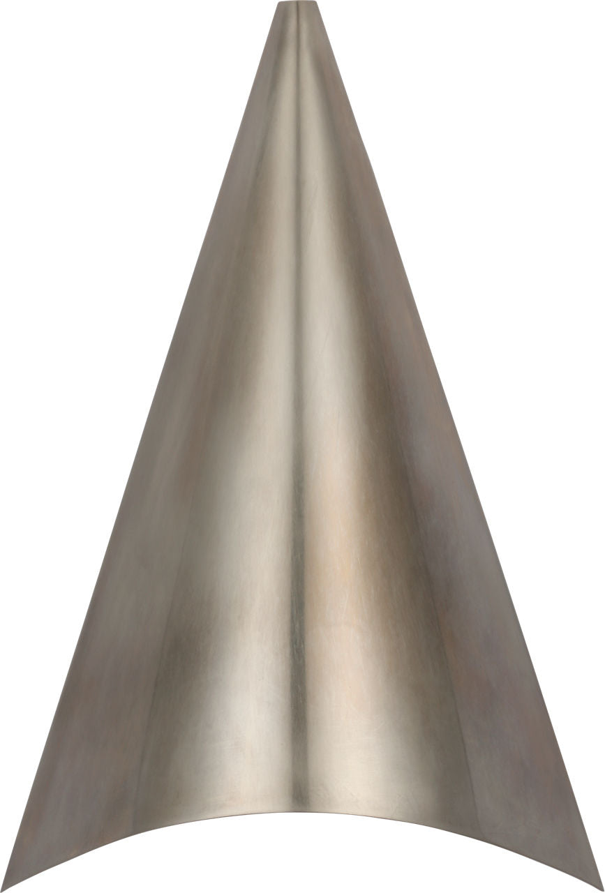 Piel 14" Indoor/Outdoor Wall Wash | Pewter