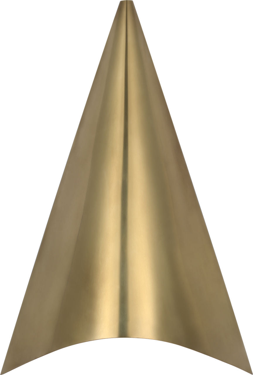 Piel 20" Indoor/Outdoor Wall Wash | Antique-Burnished Brass