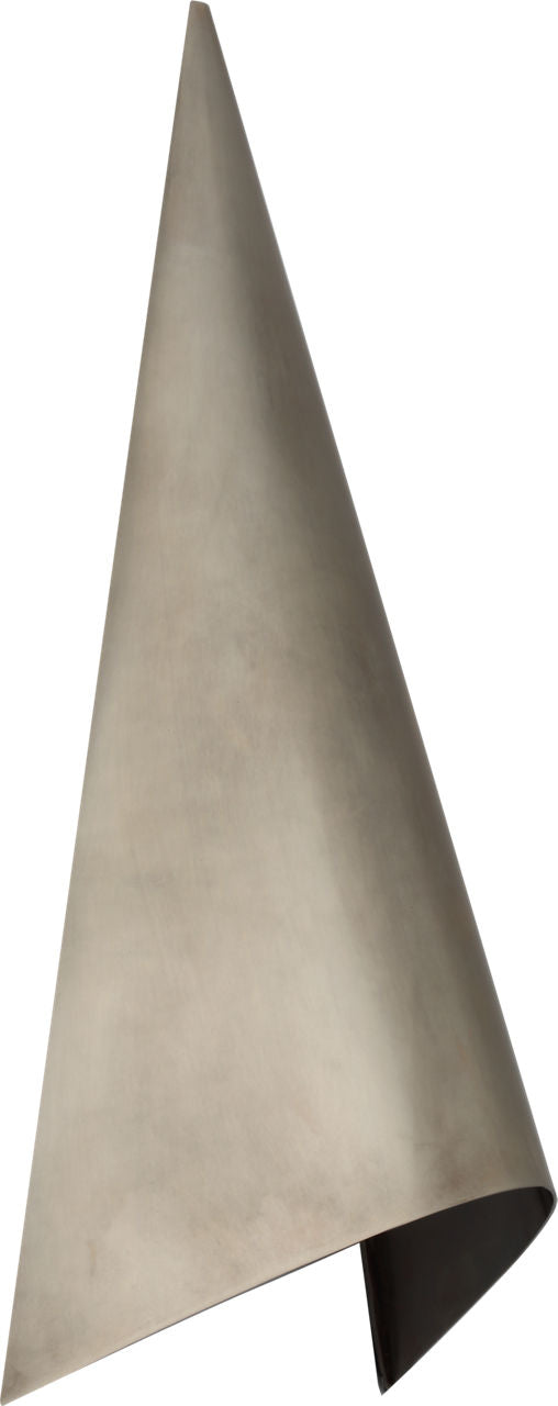 Piel 20" Indoor/Outdoor Wall Wash | Pewter