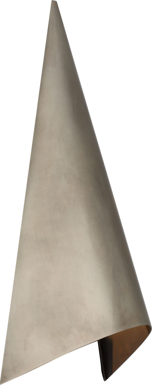 Piel 20" Indoor/Outdoor Wall Wash | Pewter