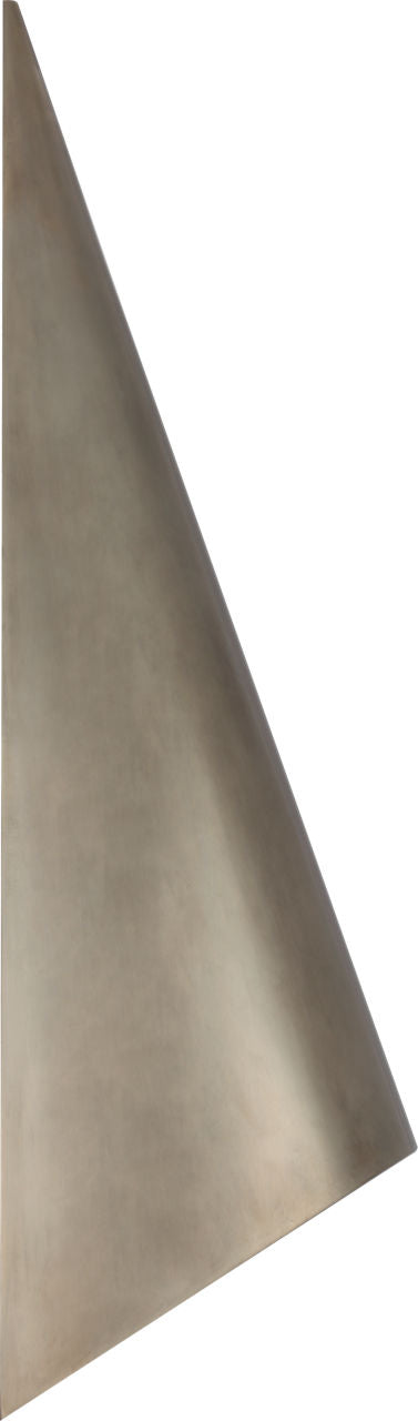 Piel 20" Indoor/Outdoor Wall Wash | Pewter