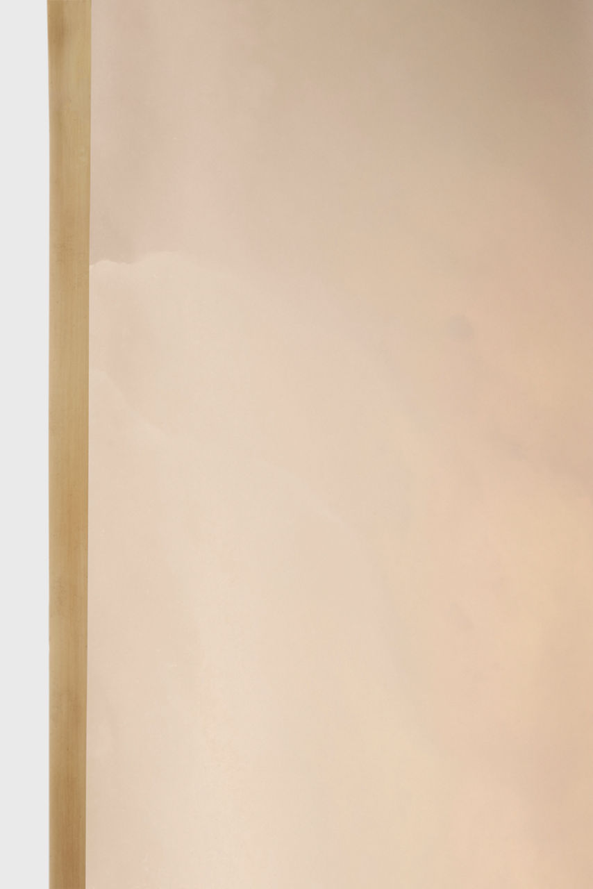 Formosa 20" Linear Sconce | Alabaster and Antique-Burnished Brass