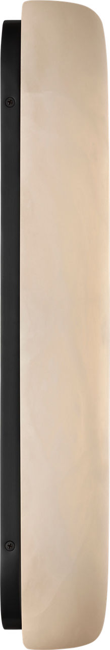 Formosa 20" Linear Sconce | Alabaster and Bronze