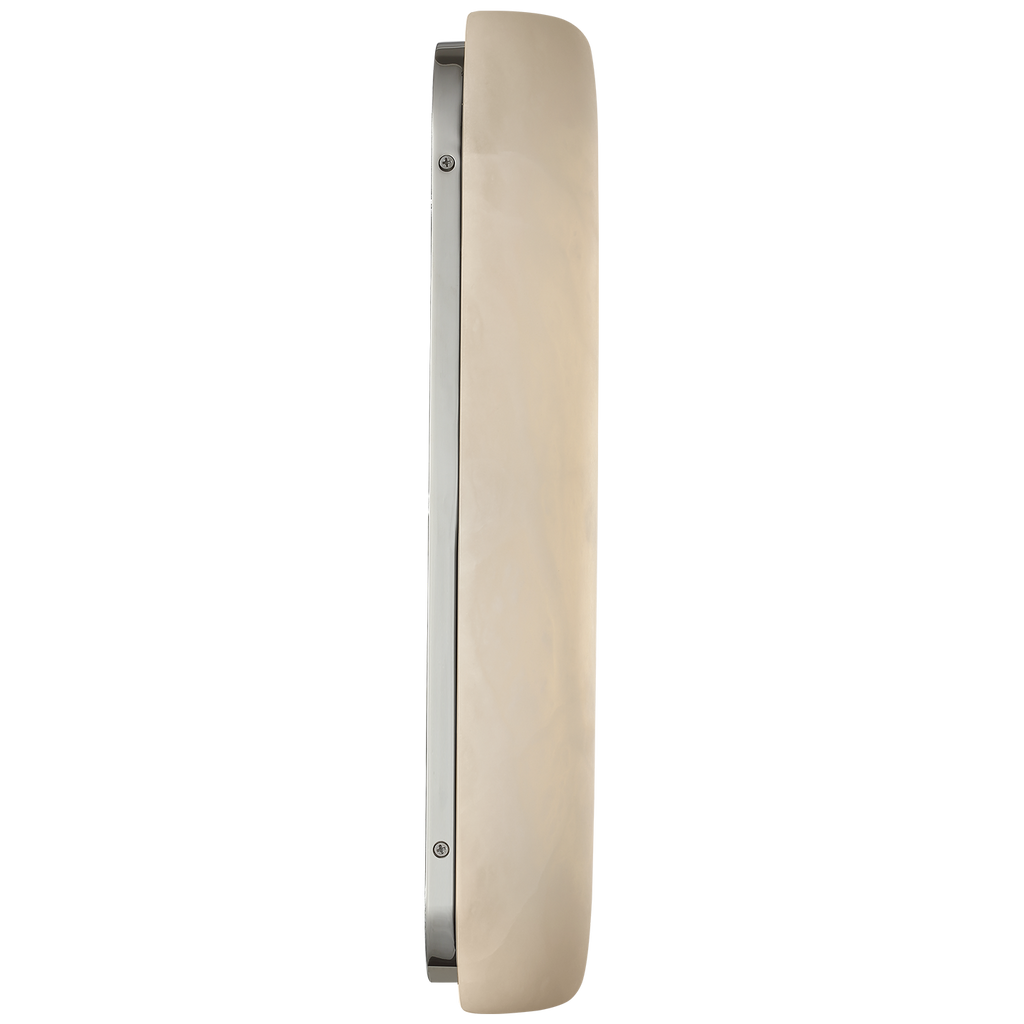 Formosa 20" Linear Sconce | Alabaster and Polished Nickel