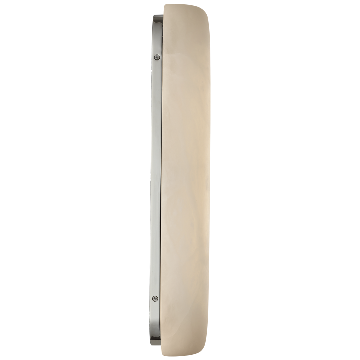 Formosa 20" Linear Sconce | Alabaster and Polished Nickel
