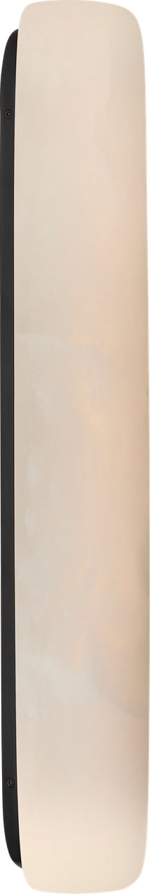Formosa 26" Linear Sconce | Alabaster and Bronze