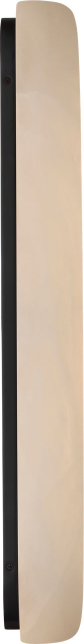 Formosa 26" Linear Sconce | Alabaster and Bronze