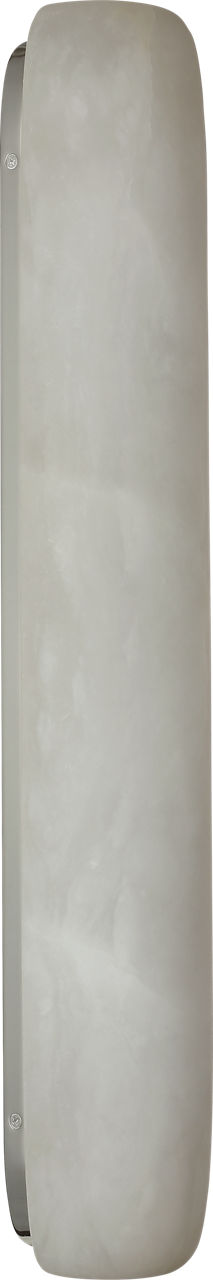 Formosa 26" Linear Sconce | Alabaster and Polished Nickel