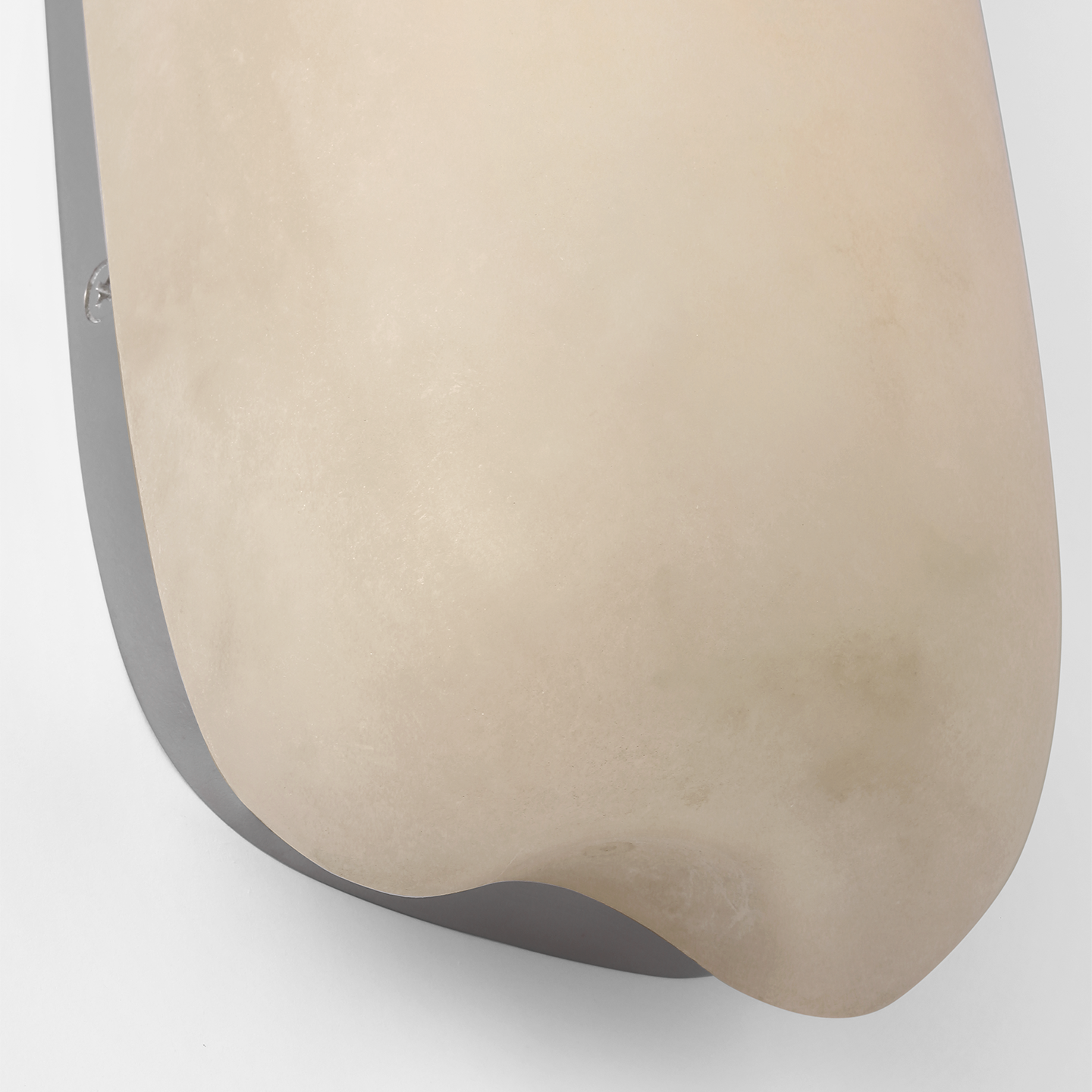 Formosa 26" Linear Sconce | Alabaster and Polished Nickel