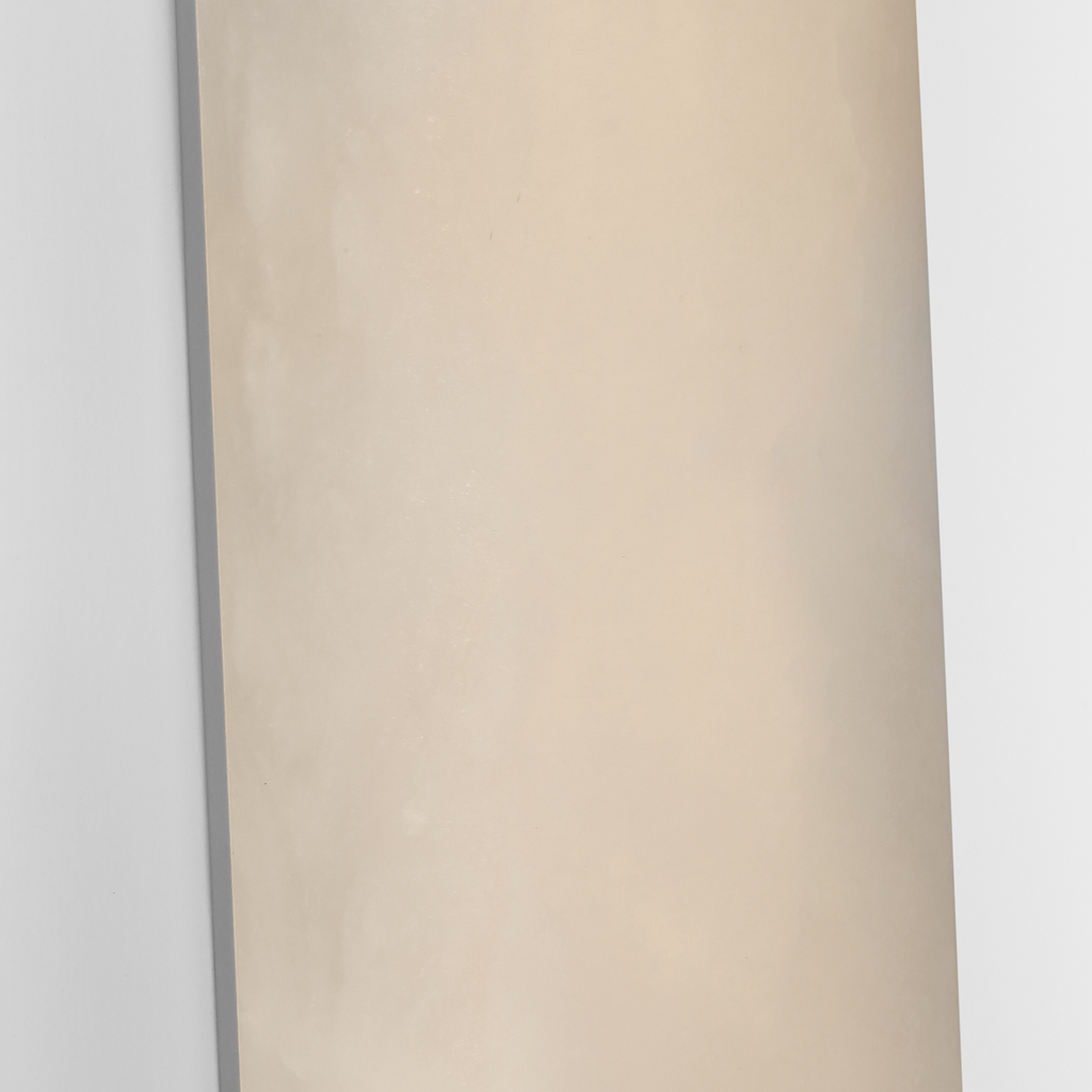 Formosa 26" Linear Sconce | Alabaster and Polished Nickel