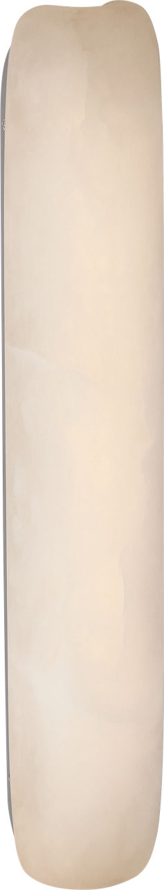 Formosa 26" Linear Sconce | Alabaster and Polished Nickel
