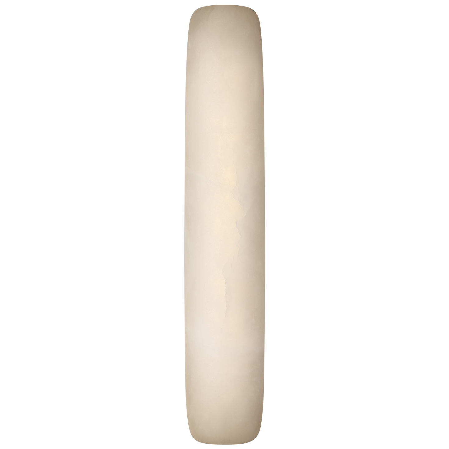 Formosa 26" Linear Sconce | Alabaster and Polished Nickel