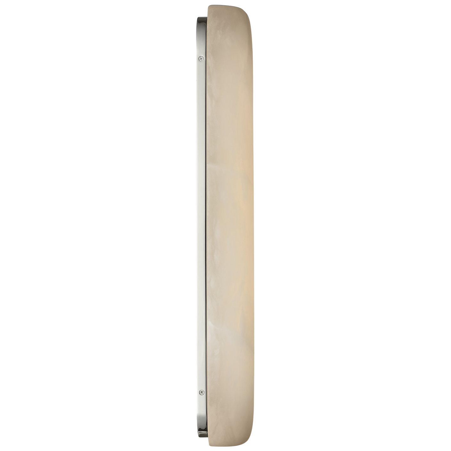 Formosa 26" Linear Sconce | Alabaster and Polished Nickel