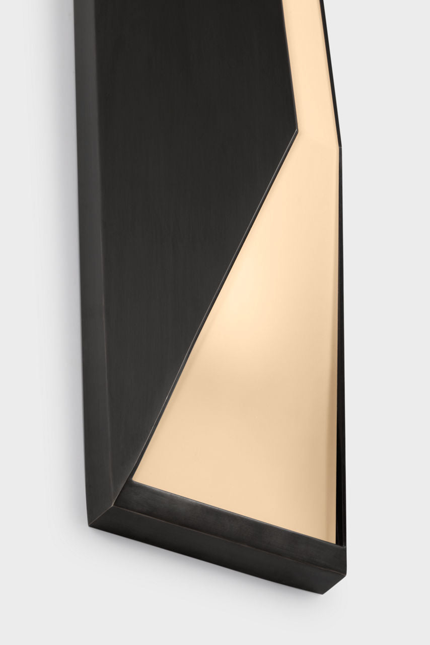 Stretto 24" Sconce | Bronze | Frosted Glass