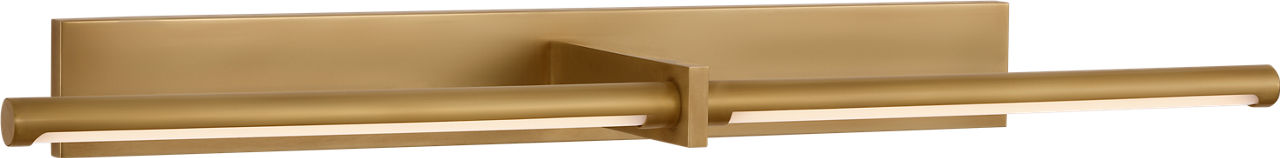 Axis 30" Picture Light | Antique-Burnished Brass