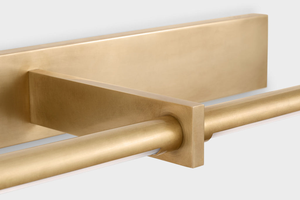 Axis 30" Picture Light | Antique-Burnished Brass