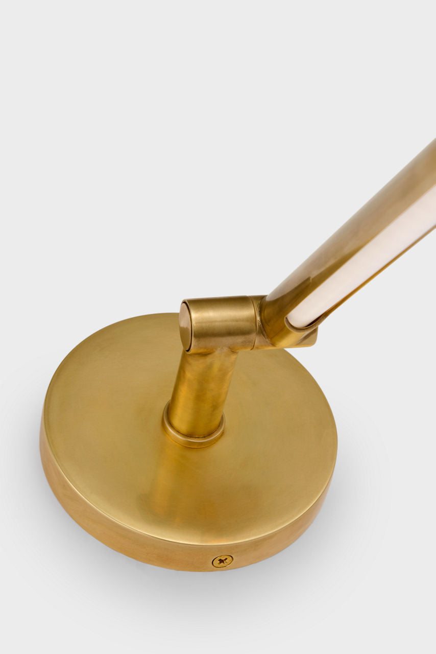 Cona Large Sconce | Antique-Burnished Brass