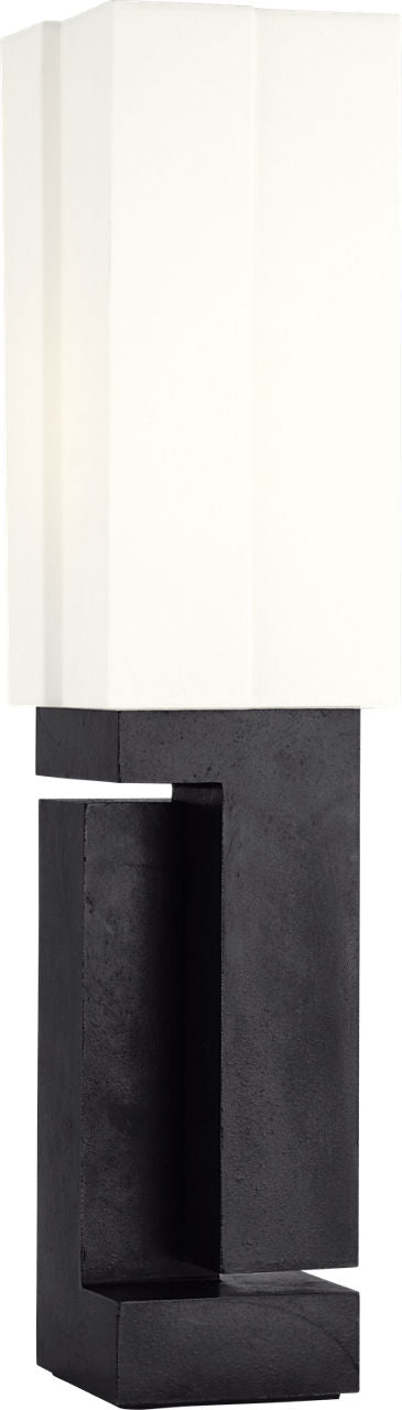 Nucleo 27" Table Lamp | Museum Black | Linen Shade