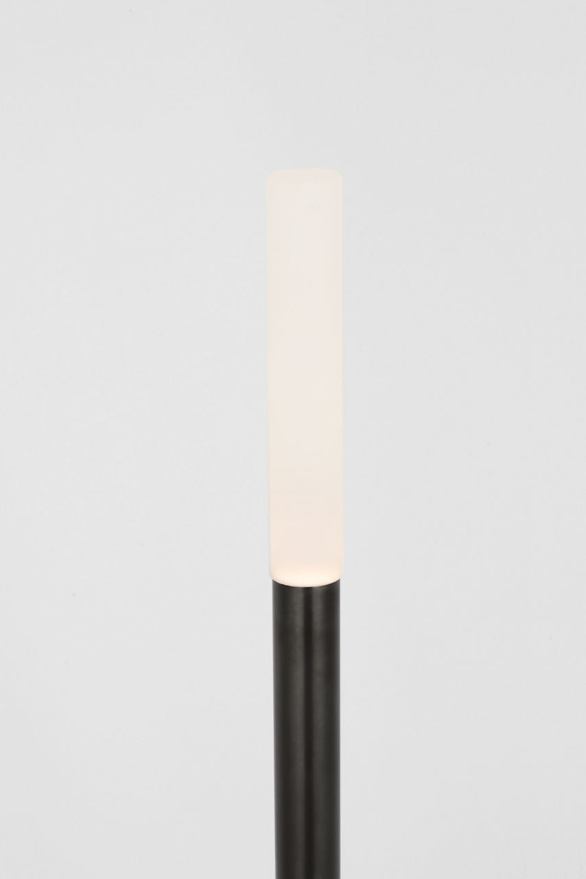 Rousseau 20" Table Lamp | Bronze | Etched Crystal