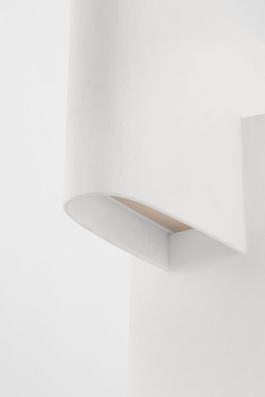 Lotura 17" Intersecting Table Lamp | Museum White
