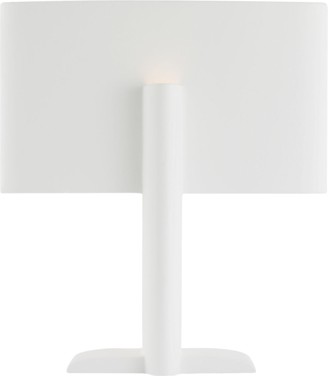 Lotura 17" Intersecting Table Lamp | Museum White