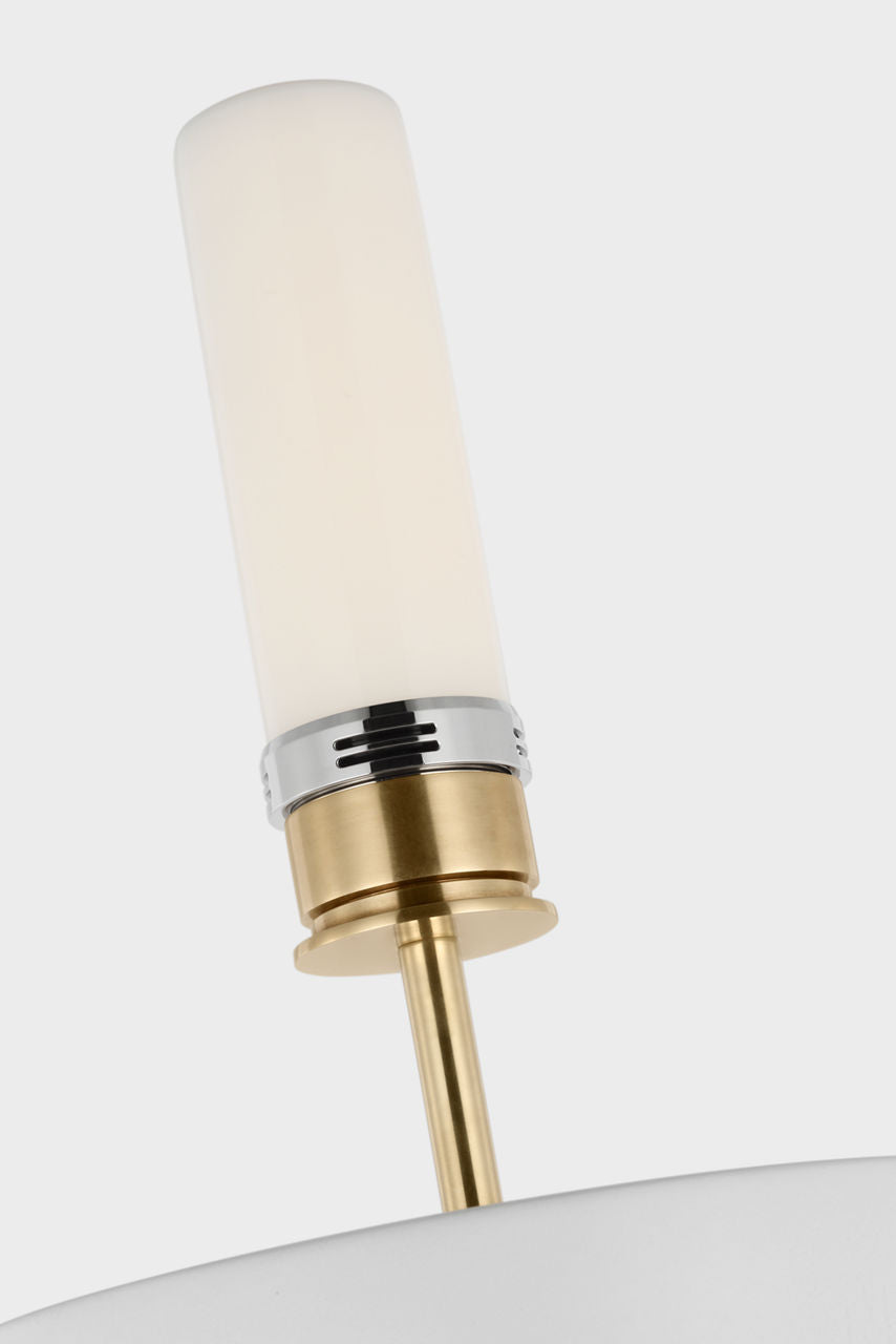 Tiglia Tall Cordless Table Lamp | Plaster White | Linen Shade