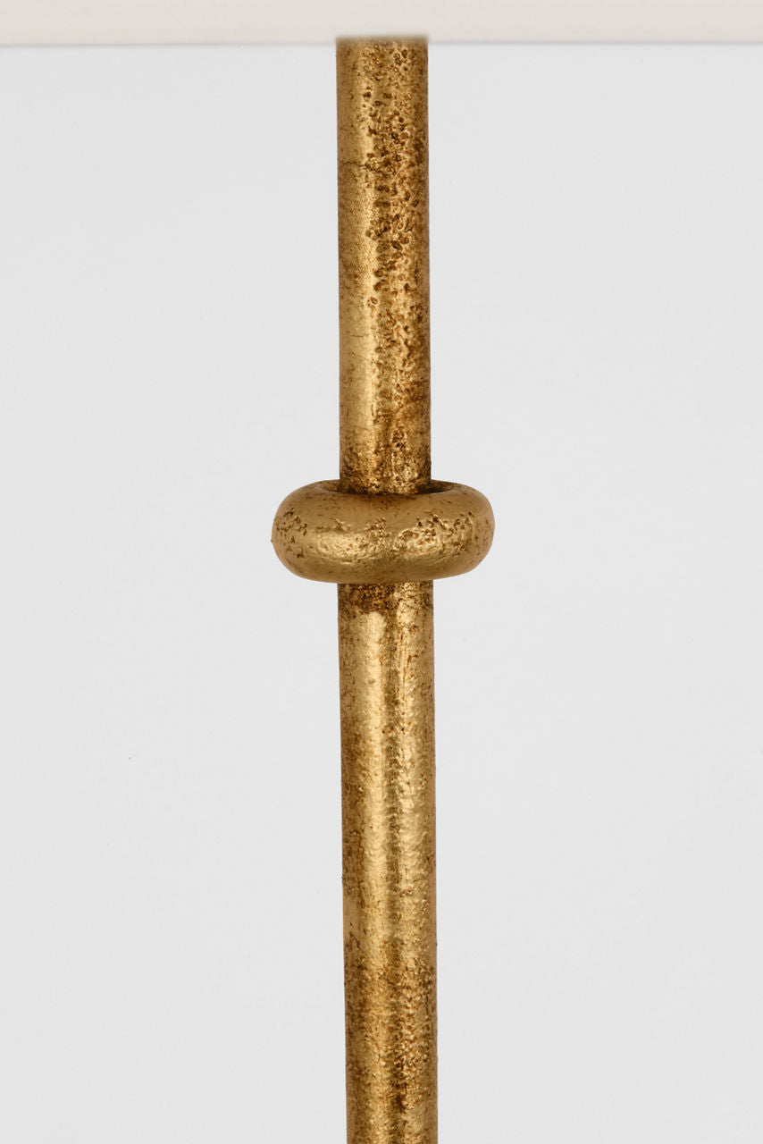 Zealous 30" Table Lamp | Museum Gild | Linen Shade