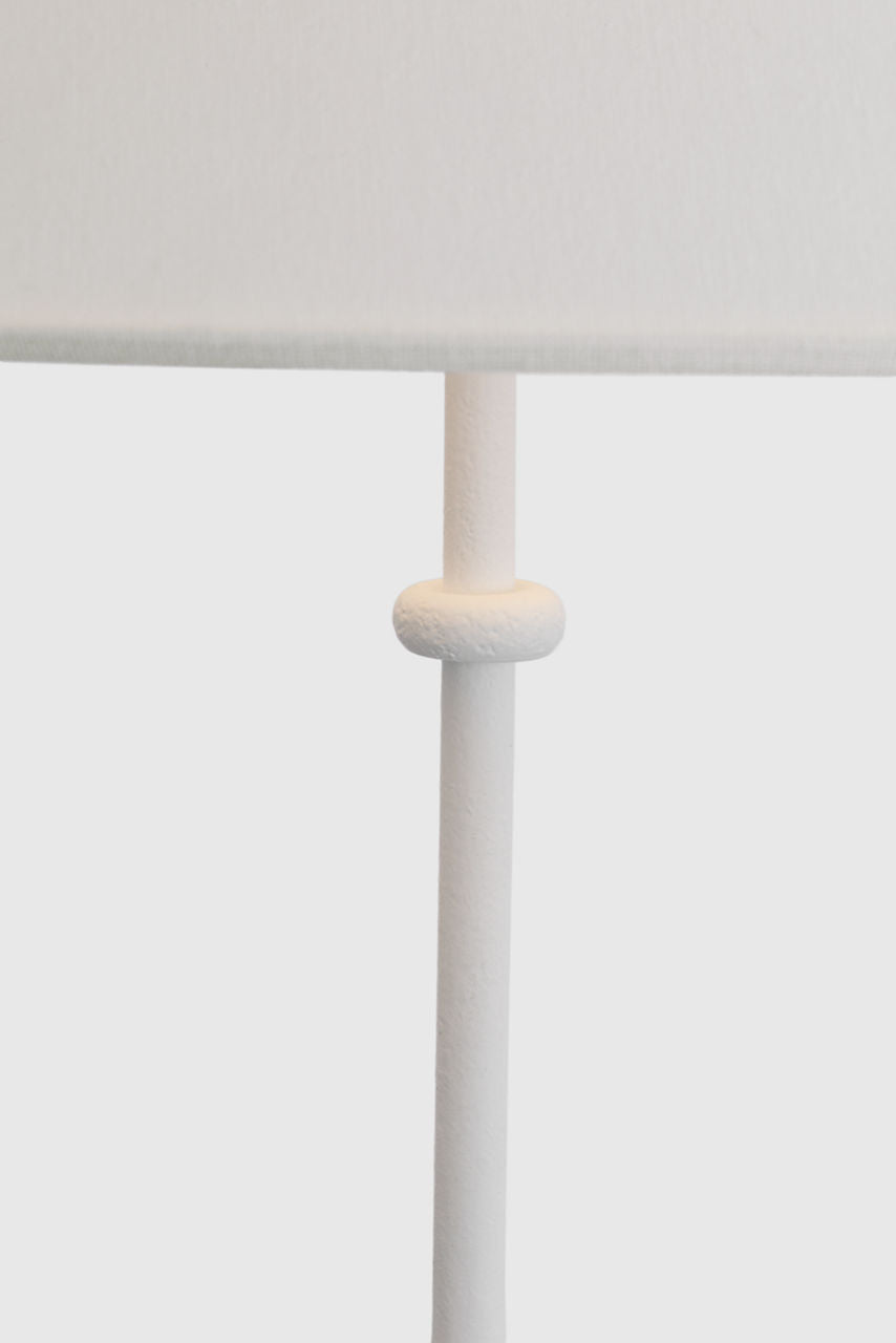 Zealous 30" Table Lamp | Museum White | Linen Shade