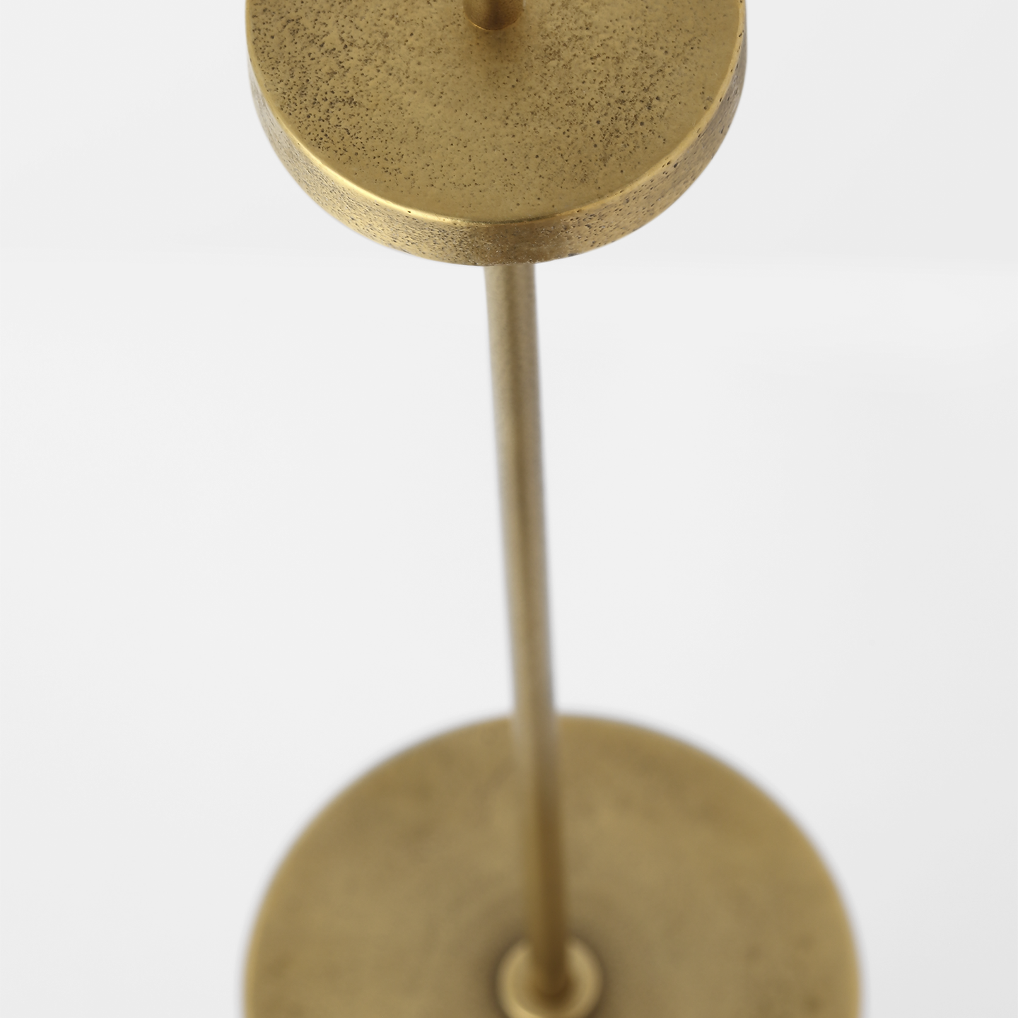 Sene 12" Rechargeable Table Lamp | Museum Brass