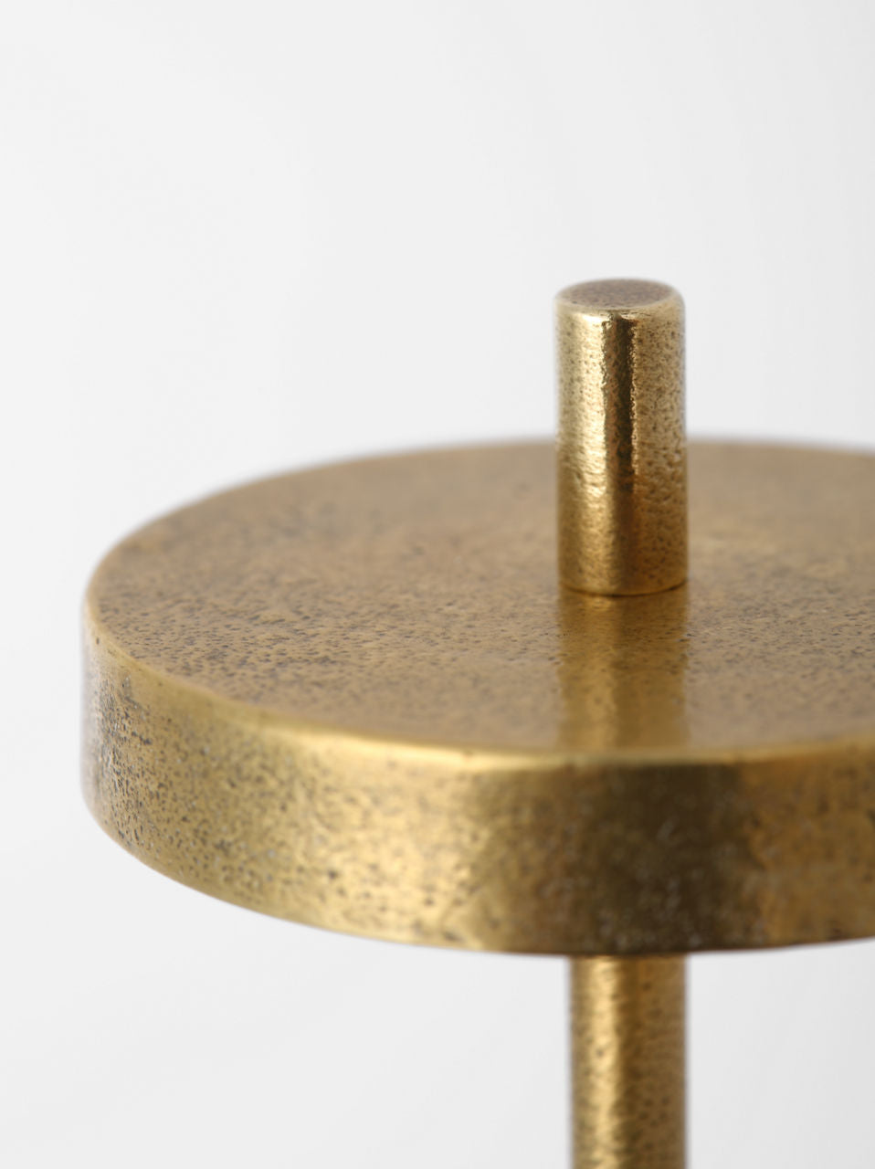 Sene 12" Rechargeable Table Lamp | Museum Brass