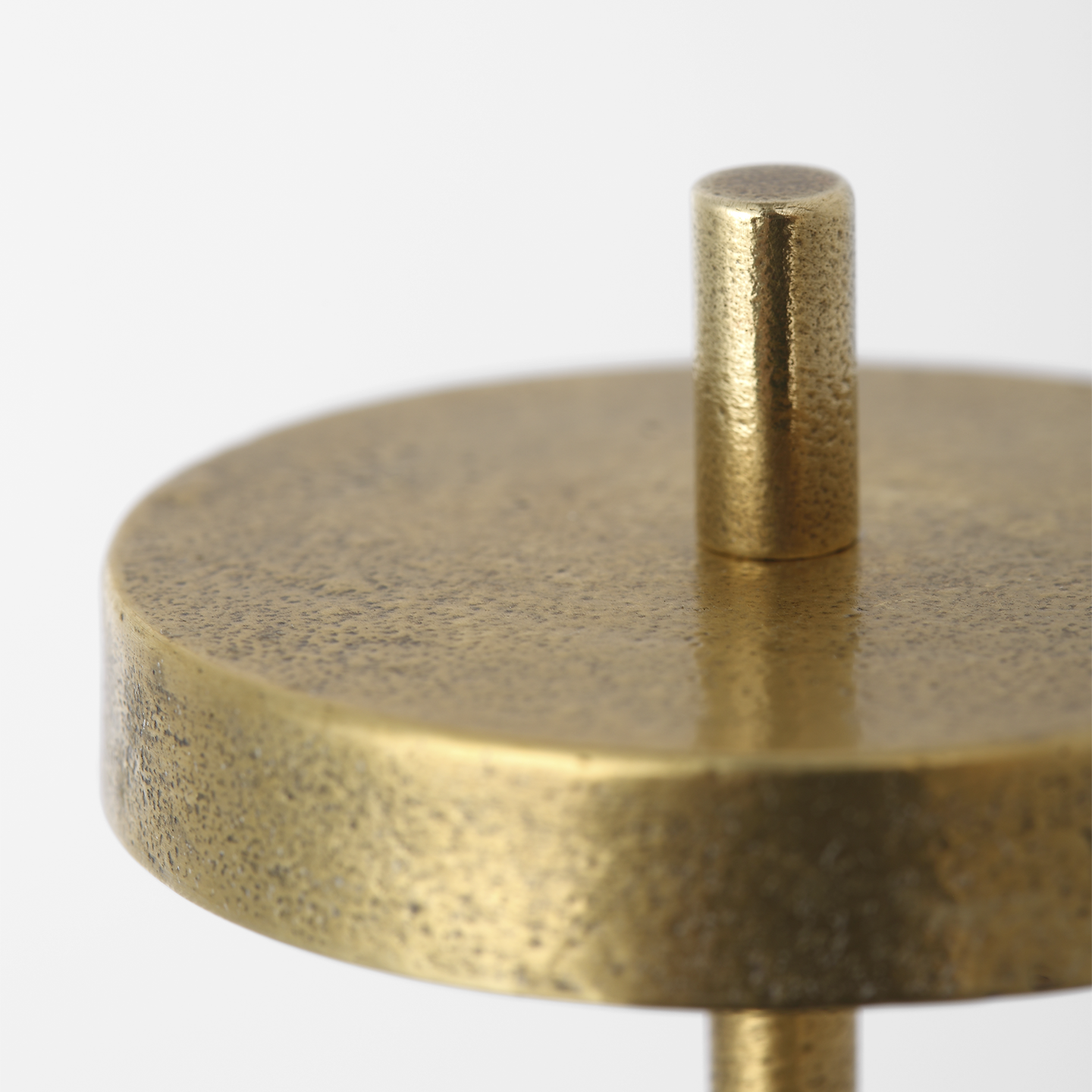 Sene 12" Rechargeable Table Lamp | Museum Brass