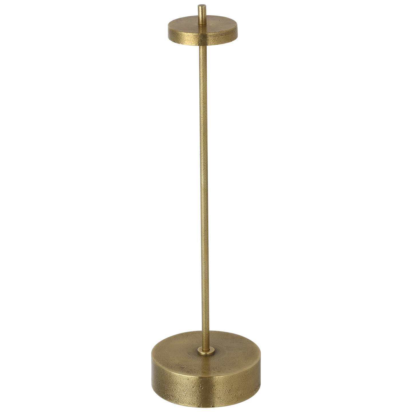 Sene 12" Rechargeable Table Lamp | Museum Brass