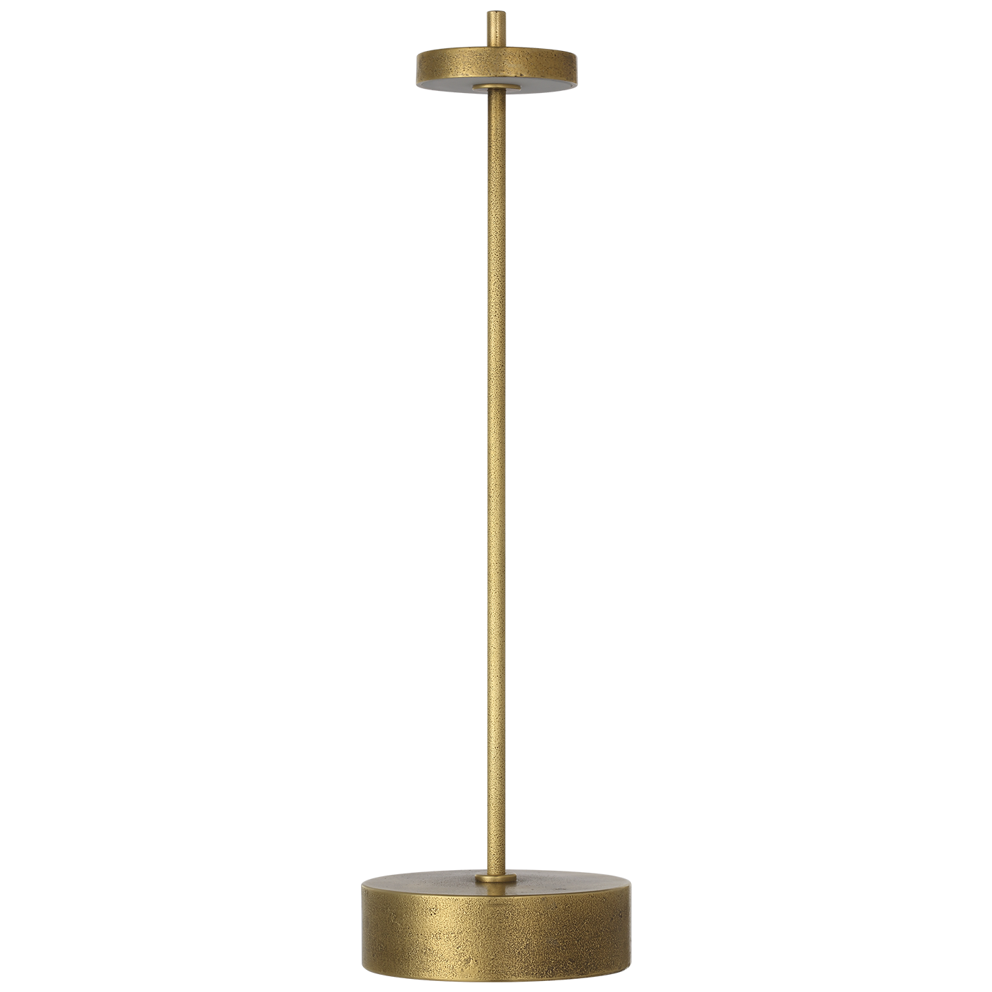 Sene 12" Rechargeable Table Lamp | Museum Brass