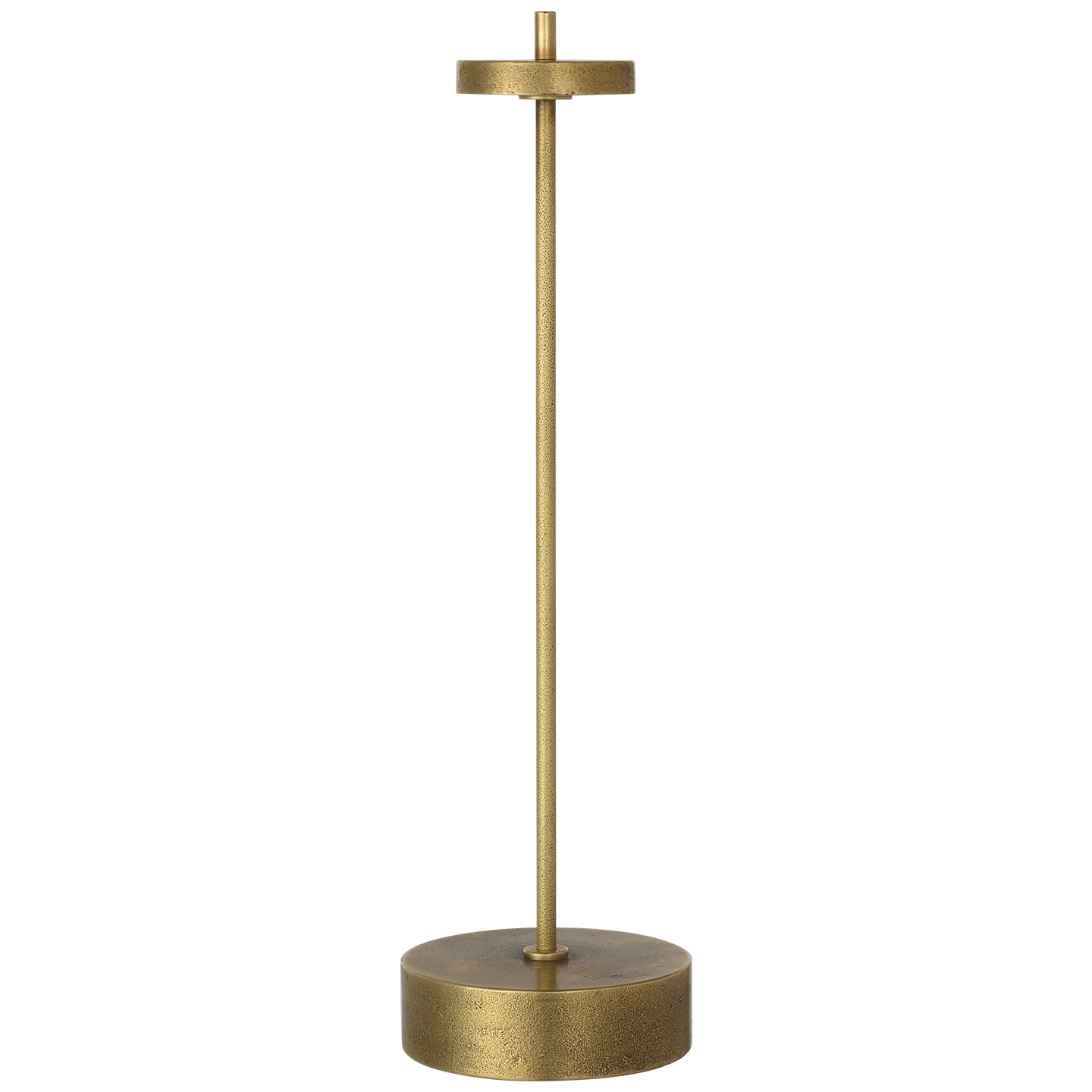 Sene 12" Rechargeable Table Lamp | Museum Brass