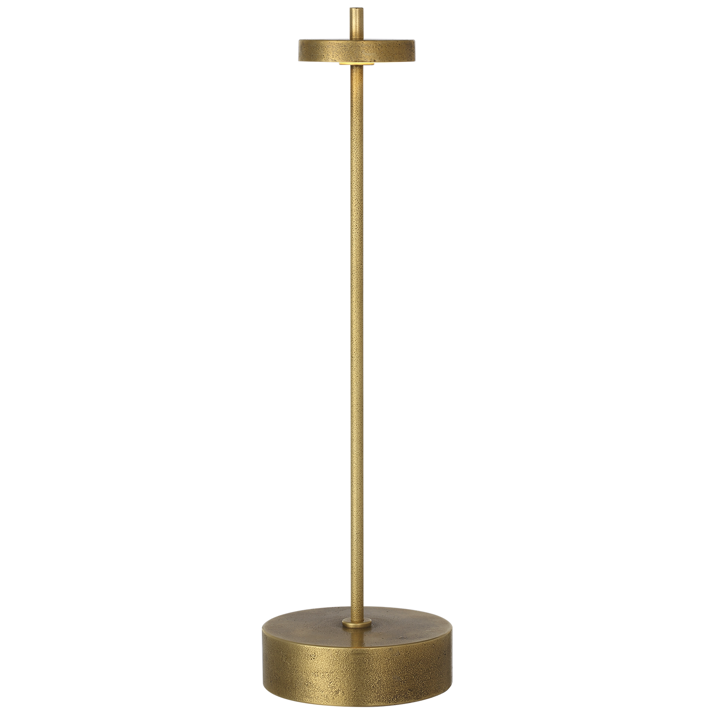 Sene 12" Rechargeable Table Lamp | Museum Brass