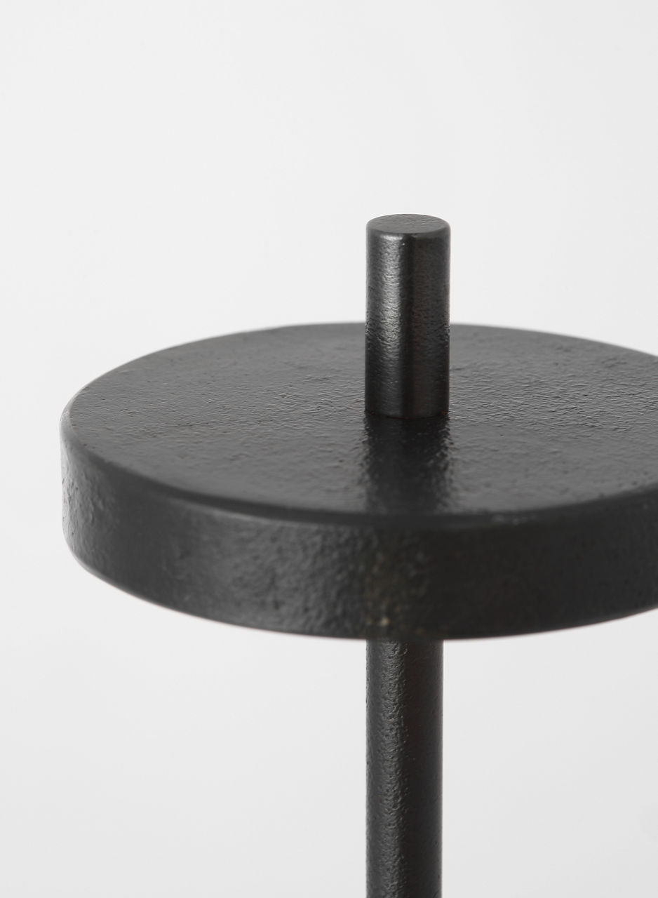 Sene 12" Rechargeable Table Lamp | Museum Bronze