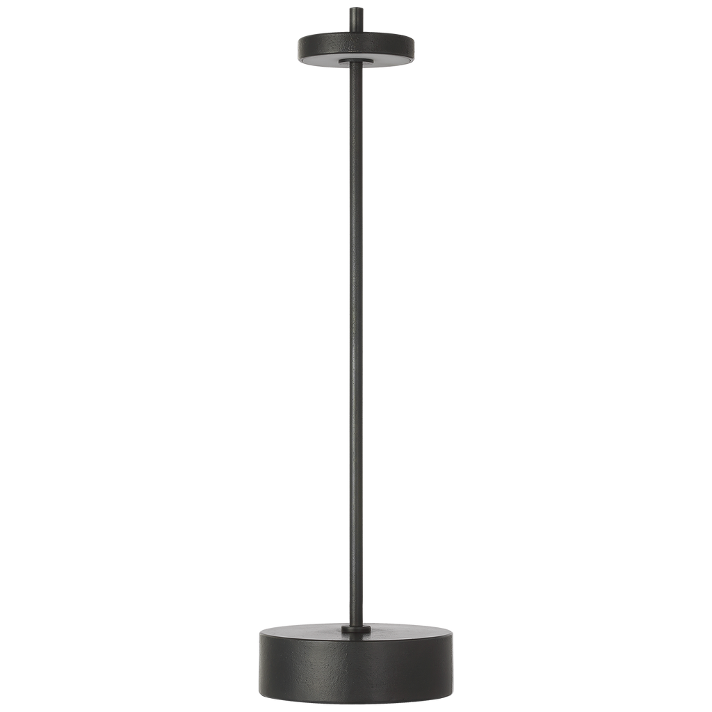Sene 12" Rechargeable Table Lamp | Museum Bronze