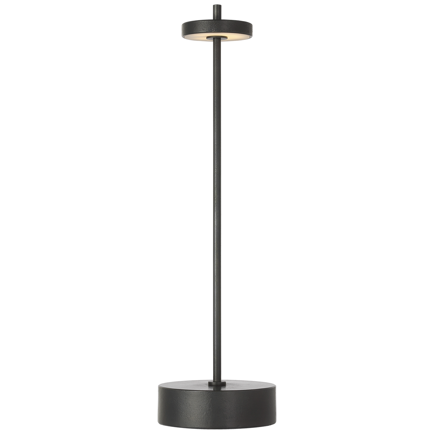 Sene 12" Rechargeable Table Lamp | Museum Bronze