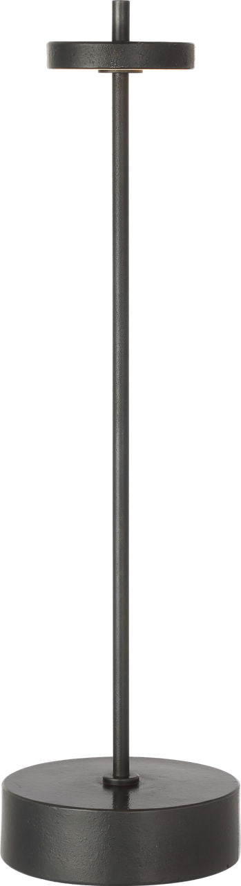 Sene 12" Rechargeable Table Lamp | Museum Bronze