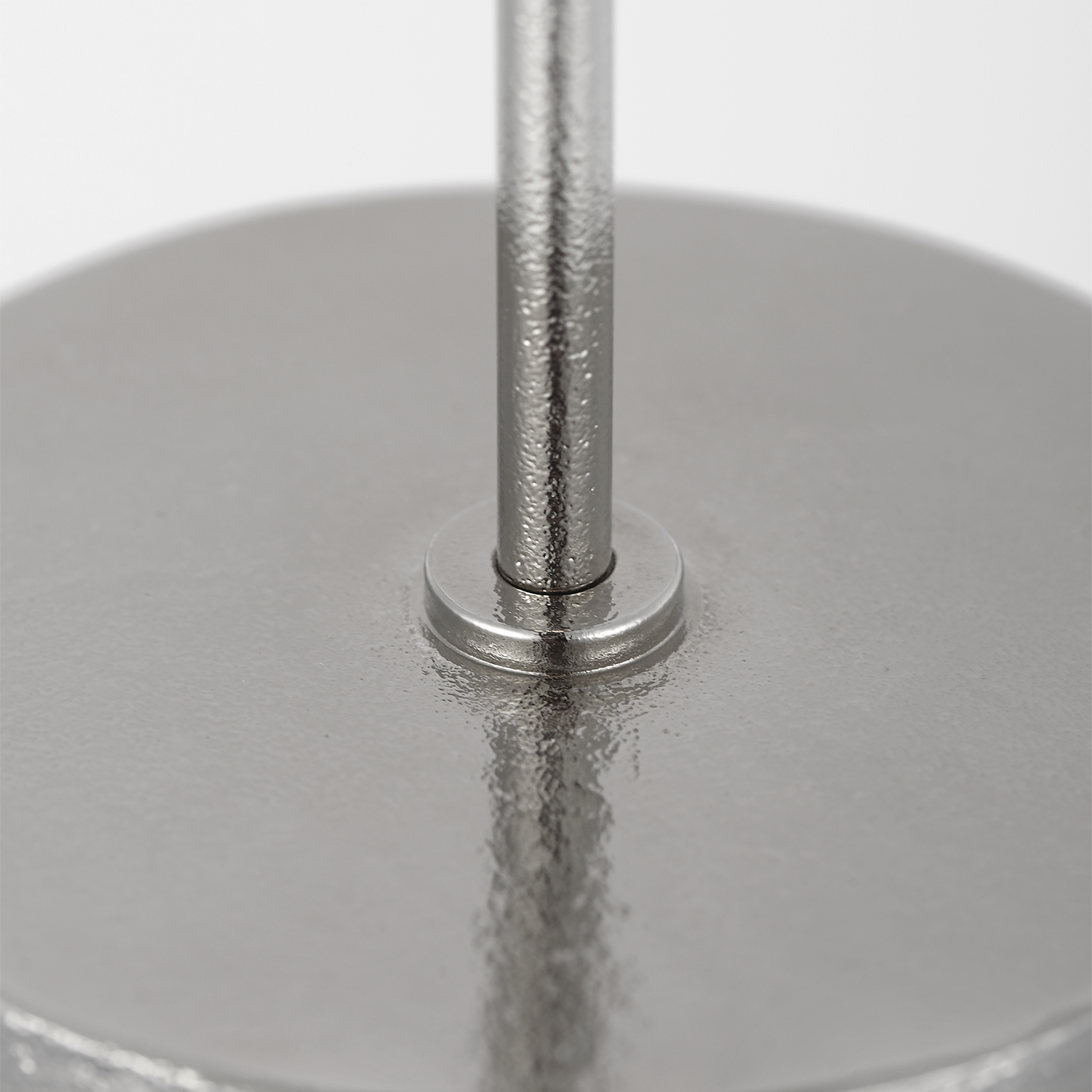Sene 12" Rechargeable Table Lamp | Museum Nickel