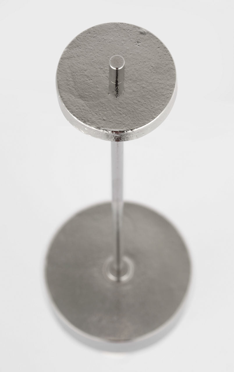 Sene 12" Rechargeable Table Lamp | Museum Nickel