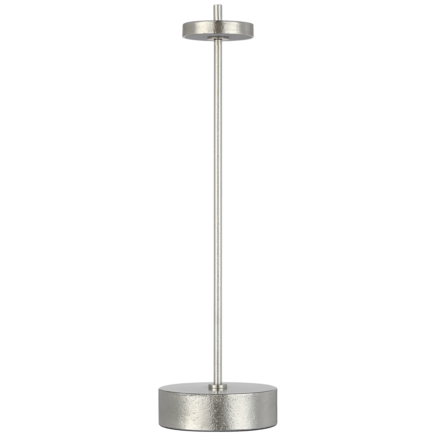 Sene 12" Rechargeable Table Lamp | Museum Nickel