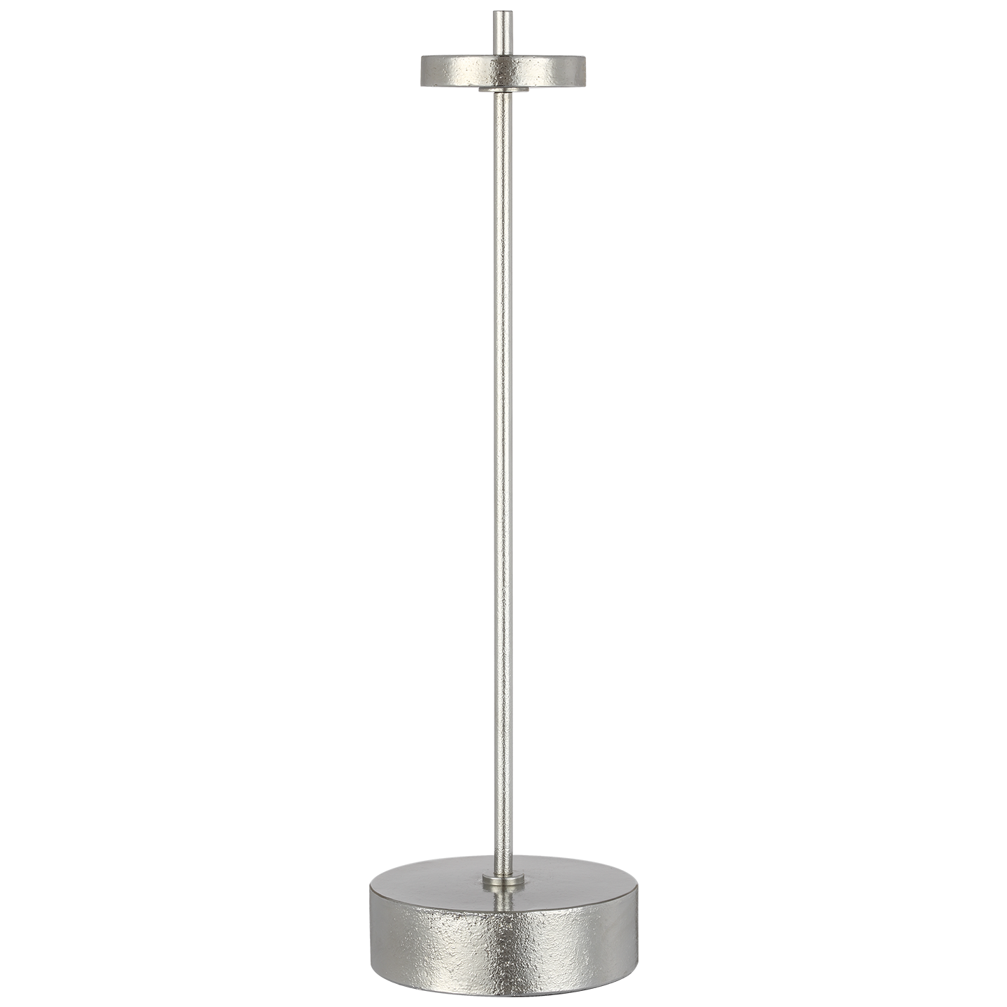Sene 12" Rechargeable Table Lamp | Museum Nickel