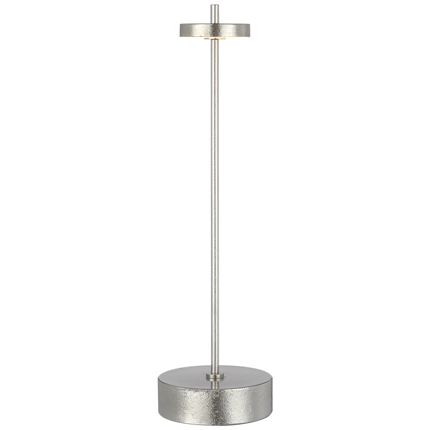 Sene 12" Rechargeable Table Lamp | Museum Nickel