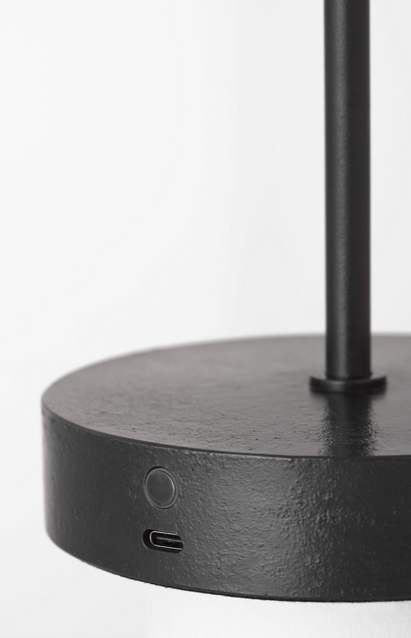 Sene 23" Rechargeable Table Lamp | Museum Bronze