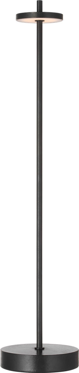 Sene 23" Rechargeable Table Lamp | Museum Bronze