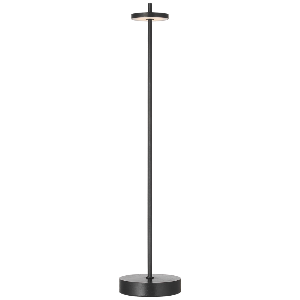 Sene 23" Rechargeable Table Lamp | Museum Bronze