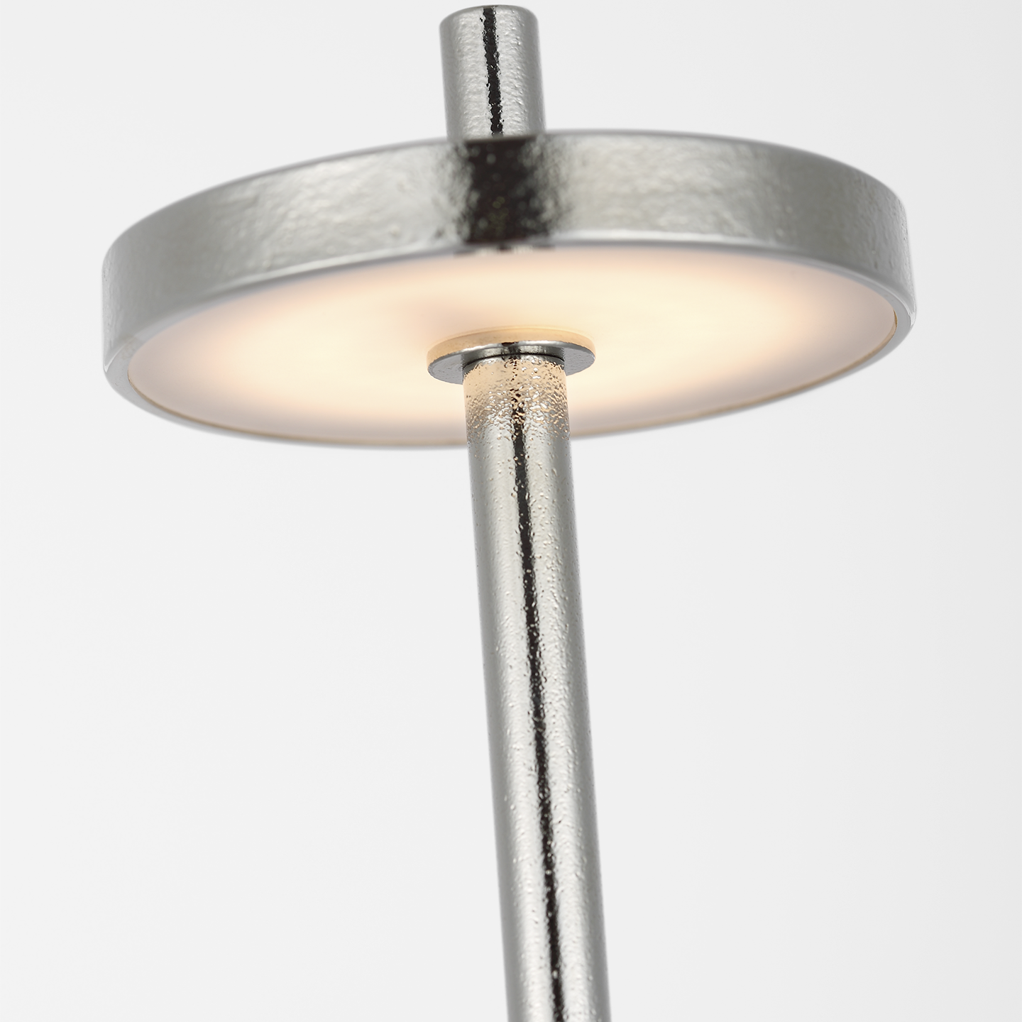 Sene 23" Rechargeable Table Lamp | Museum Nickel