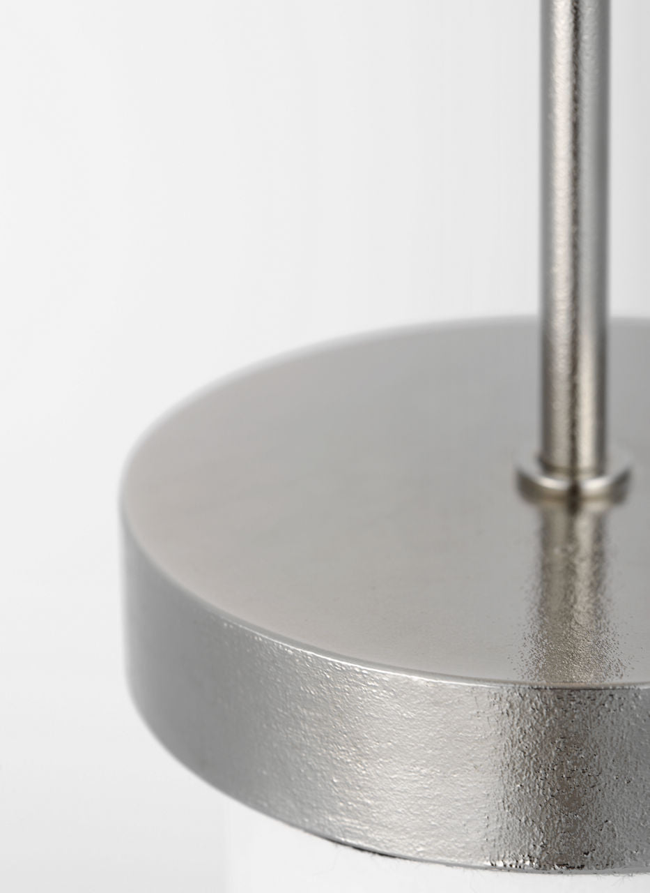 Sene 23" Rechargeable Table Lamp | Museum Nickel